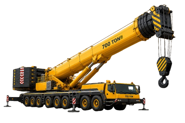 All Terrain Telescopic Crane on rent in Navi Mumbai