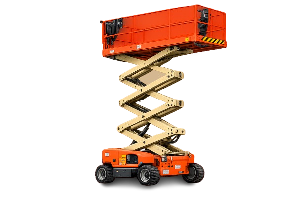 Scissor lift electric and diesel on rent in Navi Mumbai